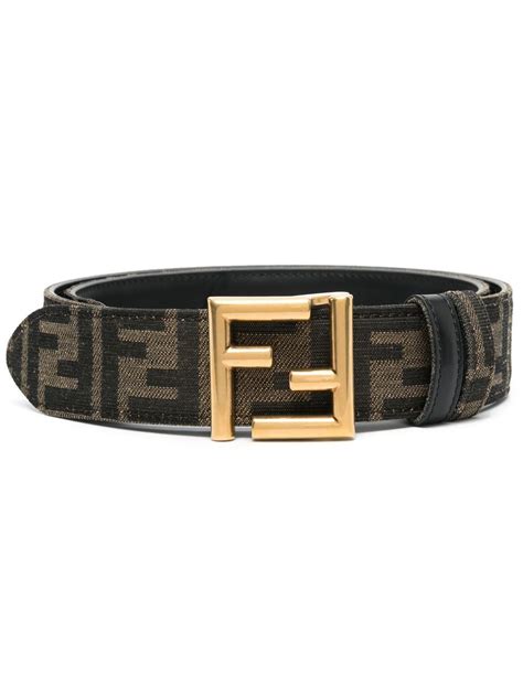 fendi striped logo buckle belt|Forever Fendi Belt .